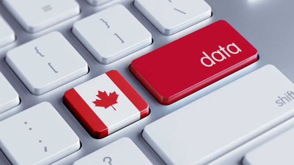 Canada data concept, DepositPhotos