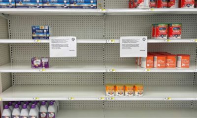 Baby formula has been hard to find on American store shelves amid a weeks-long shortage of the critical staple, but a US military plane bringing tons of much-needed formula has arrived in Indiana in a bit to ease the crisis