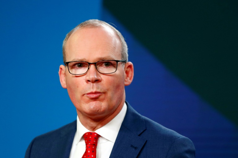 Irish Foreign Minister Simon Coveney said the UK risks breaking international law if it takes unilateral action over post-Brexit trading rules for Northern Ireland