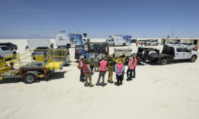 NASA and Boeing teams prepare for the landing of Boeing's CST-100 Starliner spacecraft at White Sands Missile Range's Space Harbor