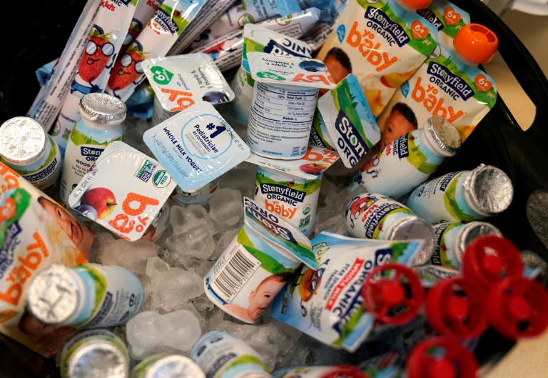 Stonyfield Farm's organic yogurts for babies have proven popular, and the company aims to build a second assembly line for the product this year