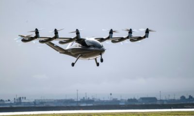 Companies such as Archer Aviation, whose eVTOL aircraft is seen here, are working on electric-powered aircraft that take off and land vertically like helicopters