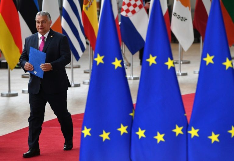Arriving at the summit, Orban said no compromised had yet been reached