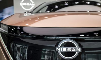 Nissan reported a positive full-year net profit for the first time in three years