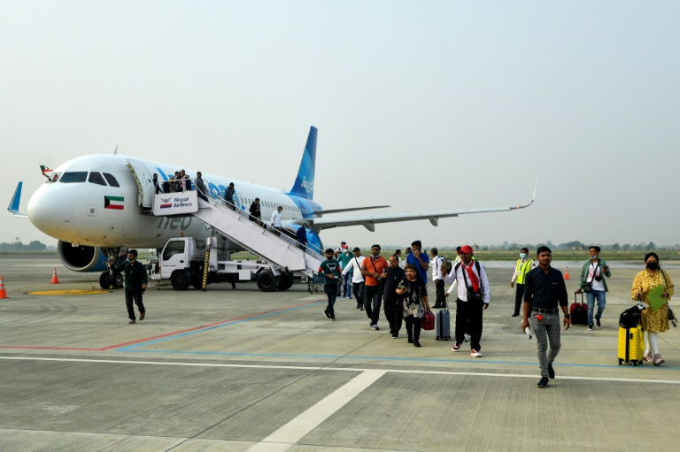 Nepal on Monday opened a Chinese-built airport intended to capitalise on Buddhist tourism