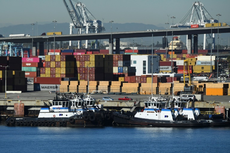 Backups at ports like this one, in Long Beach, California, contributed to major inventory challenges for US businesses of all sizes