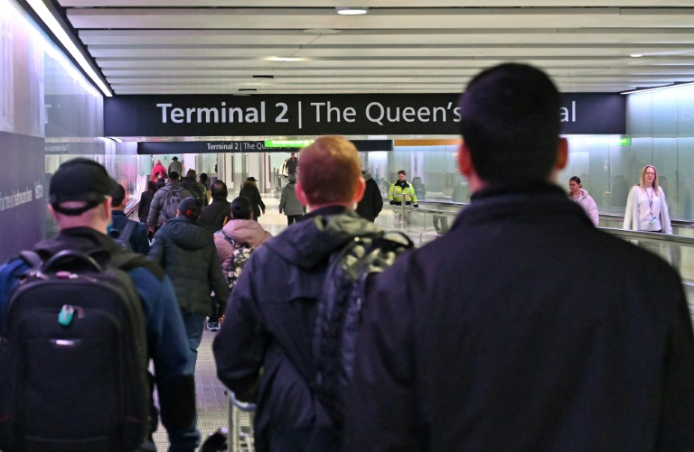 British airports have seen scores of flight cancellations and delays for passengers