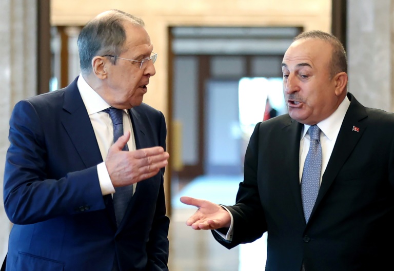 ussian Foreign Minister Sergei Lavrov and Turkish counterpart Mevlut Cavusoglu made little progress in efforts to secure Ukrainian grain exports