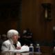 U.S. Secretary of the Treasury Janet Yellen testifies during a hearing before Senate Finance Committee