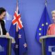 The EU said the deal would eliminate all tariffs on its exports to New Zealand and will open markets in key sectors
