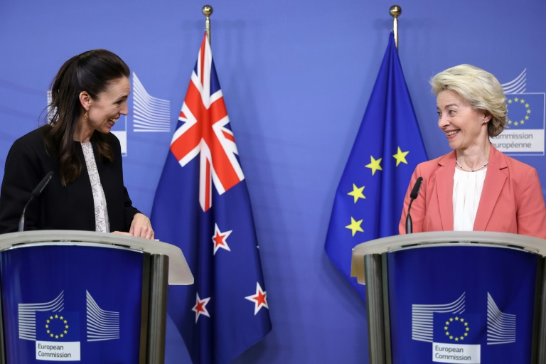 The EU said the deal would eliminate all tariffs on its exports to New Zealand and will open markets in key sectors