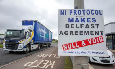 Arguments over EU-UK trading arrangents in the post-Brexit withdrawal agreement have stoked tensions in Northern Ireland