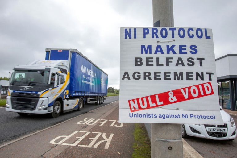Arguments over EU-UK trading arrangents in the post-Brexit withdrawal agreement have stoked tensions in Northern Ireland
