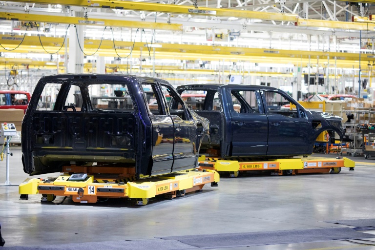 Ford announced new investments in Midwestern plants, including Dearborn, where it is building the F-150 Lightning pickup truck