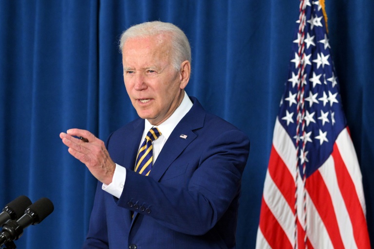 US President Joe Biden, who will welcome Latin American leaders in Los Angeles, speaks in Rehoboth Beach, Delaware