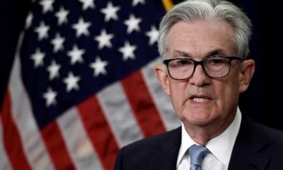 US Federal Reserve Chair Jerome Powell said the American economy is 'very strong' and well positioned to withstand higher interest rates