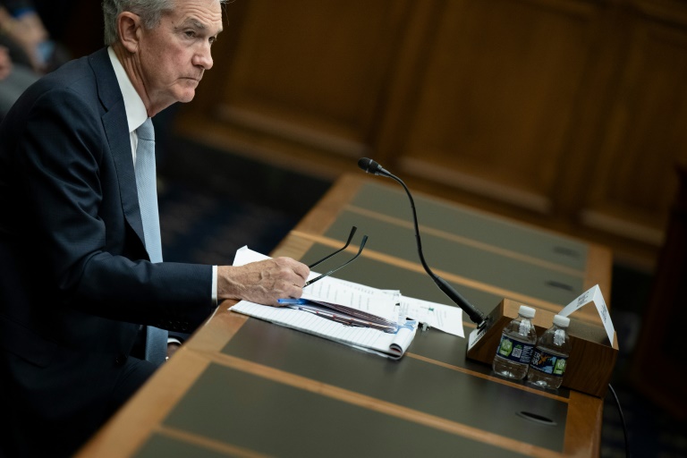 Federal Reserve Chair Jerome Powell said strong demand combined with constrained supply was the key factor driving inflation higher