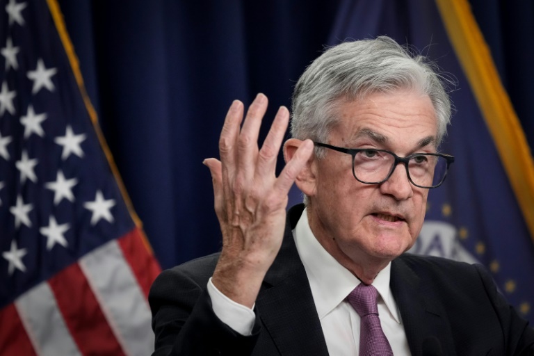 New York indexes were sent soaring in response to Federal Reserve chief Jerome Powell comments that traders hoped signalled an end to major rate hikes