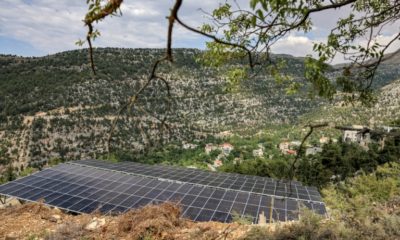The Lebanese mountain village of Toula barely had three hours of daily generator-driven electricity but now, solar power helps keep the lights on for 17 hours, an engineer working on the alternative energy project says