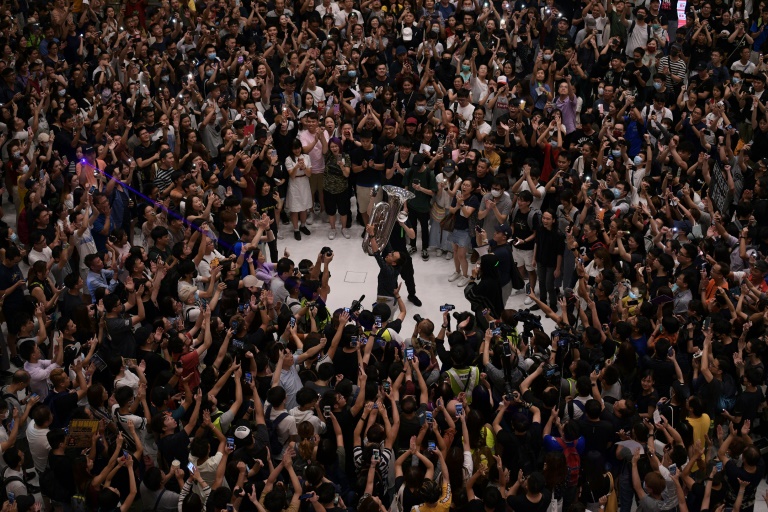 'Glory to Hong Kong' became an anthem for the city's pro-democracy protesters in 2019