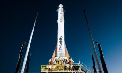 California startup Relativity Space is carrying out a test flight of the world's first 3D-printed rocket, the Terran 1