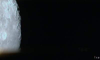A photo of the moon on April 25, 2023 by Japanese firm ispace taken by the camera mounted on ispace's Hakuto-R Mission 1 lander while in lunar orbit