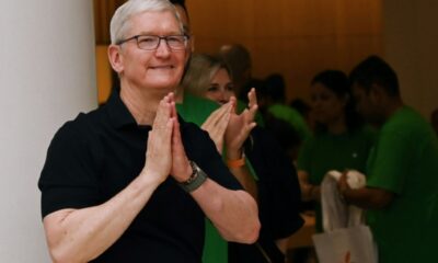 Apple chief Tim Cook says all the company's products depend on technology engineered and built in the United States and that the iPhone maker is depending its investments here to help the industry thrive