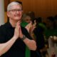 Apple chief Tim Cook says all the company's products depend on technology engineered and built in the United States and that the iPhone maker is depending its investments here to help the industry thrive