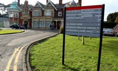Bletchley Park is where top British codebreakers cracked Nazi Germany's "Enigma" code, hastening the end of World War II