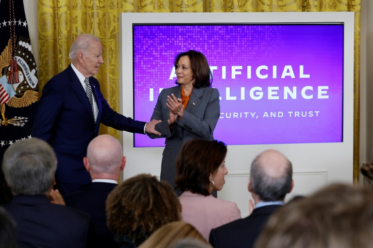 U.S. President Joe Biden's executive order aims to stop artificial intellience abuses like deep fakes and smear campaigns but said Congress needs to pass legislation guarding the public against abuses by big tech