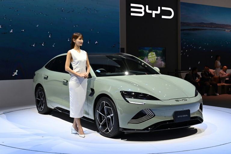 BYD: Chinese electric vehicle giant that has overtaken Tesla on sales - DX  Journal