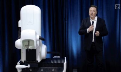 Elon Musk's Neuralink startup designed a surgical robot to implant devices into brains to link them to computers