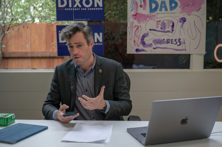 Peter Dixon, a Democratic congressional candidate from California's Silicon Valley, is using interactive, AI-generated phone calls to voters as part of his campaign