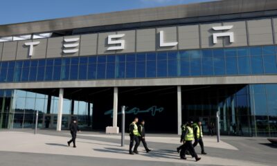 A suspected arson attack of power infrastructure impacted production at Tesla's German plant, one of the factors weighing on the company's first quarter sales