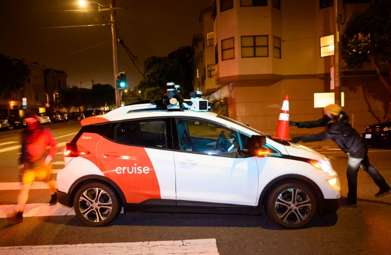 As Cruise and rivals work to deploy safe robotaxis on US streets, such vehicles are sometimes targeted by anti-car activists